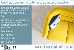 see things from a different viewpoint