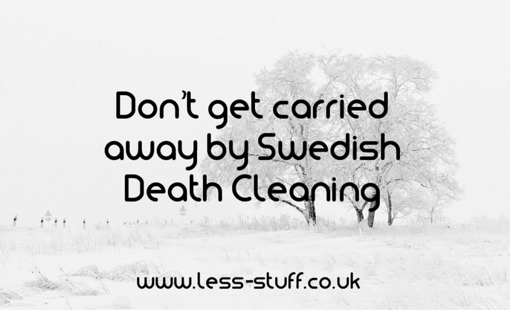 Swedish Death Cleaning