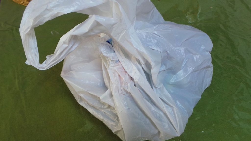3 Days worth of non recyclable waste