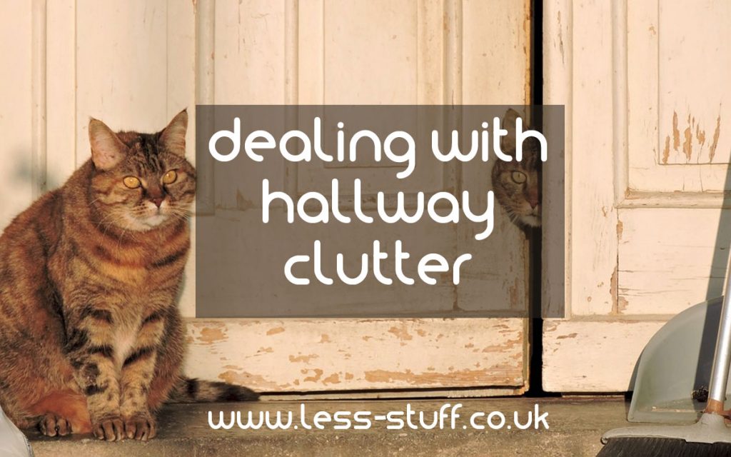 dealing with hallway clutter